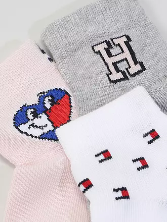 TOMMY HILFIGER | Baby Socken 3er Pkg. pink | 